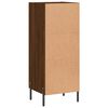 vidaXL Sideboard Braun Eichen-Optik 34,5x34x90 cm Holzwerkstoff