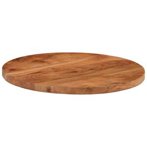 vidaXL Tischplatte &Oslash;40x3,8 cm Rund Massivholz Akazie