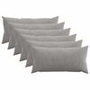 vidaXL Kissenbezug 6 pcs HEERLEN Hellgrau 40 x 70 cm Cord