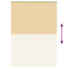 vidaXL Verdunkelungsrollo 144,4 x 230 cm, Stoffbreite 140 cm, Beige