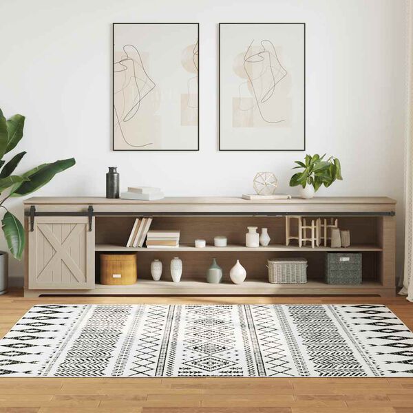 vidaXL Schiebet&uuml;rbeschlag Set f&uuml;r Schrankt&uuml;ren 244 cm Karbonstahl