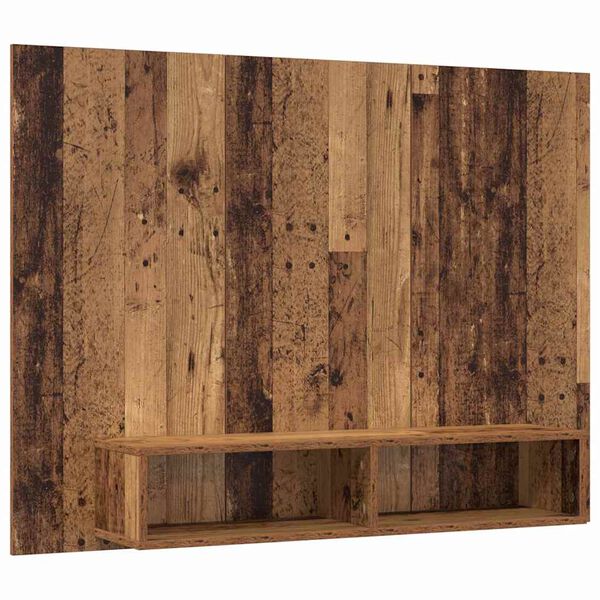 vidaXL TV-Schrankset Altholz 120 x 23,5 x 90 cm Holzwerkstoff