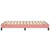 vidaXL Bettgestell Rosa 120x200 cm Samt
