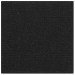 vidaXL Wandkopfteilen 12 Stk. 30 x 30 cm Schwarz Stoff