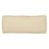 vidaXL Kissen Beige 100 x 40 x 8 cm Oxford-Stoff