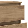 vidaXL Schubladenschrank Artisan-Eiche 60x36x103 cm Holzwerkstoff