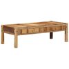 vidaXL Couchtisch Braun 110 x 54 x 35 cm Massives upgecyceltes Holz