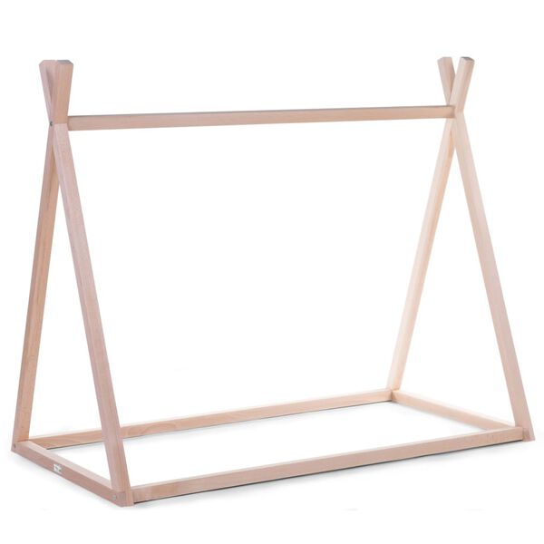 CHILDHOME Tipi-Bettgestell 70x140 cm Holz Natur
