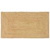 vidaXL Bereichsteppich Beige 100 x 200 cm Jute