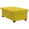 vidaXL Schlafsofa Gelb 194 x 67 x 82 cm Samt