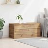 vidaXL Aufbewahrungsbox Artisan-Eiche 100 x 42 x 46 cm Holzwerkstoff