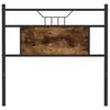 vidaXL Kopfteil R&auml;uchereiche 75 cm Holzwerkstoff und Stahl