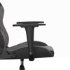 vidaXL Gaming-Stuhl mit Massagefunktion Schwarz und Grau Kunstleder