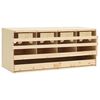 vidaXL 4er Legenest 106x40x45 cm Massivholz Kiefer