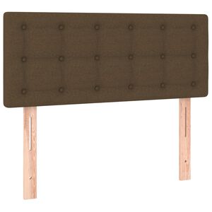 vidaXL Kopfteil Dunkelbraun 80x5x78/88 cm Stoff