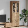vidaXL Highboard FLORIN Artisan-Eiche 60 x 35 x 182 cm Holzwerkstoff
