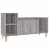 vidaXL TV-Schrank Grau Sonoma 100x35x55 cm Holzwerkstoff
