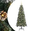 vidaXL K&uuml;nstlicher Weihnachtsbaum mit 150 LEDs mit St&auml;nder Gr&uuml;n 150 cm