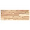 vidaXL Schweberegal 100x30x2 cm Massivholz Akazie Unbehandelt