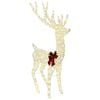 vidaXL 3D Weihnachtsrentier LOVIISA 250 LEDs Warmes Wei&szlig;