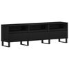 vidaXL TV-Schr&auml;nk 150 x 30 x 44,5 cm Schwarz Eichen-Optik