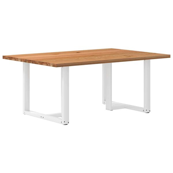 vidaXL Esstisch Hellbraun 180x120x74 cm Massivholz Eiche Rechteckig