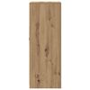 vidaXL LED-Sideboard Artisan-Eiche 60,5 x 37 x 100 cm Holzwerkstoff