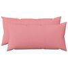 vidaXL Kissenbezug 2 stk. HEERLEN Rosa 40 x 70 cm Stoff