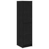 vidaXL Highboard Schwarz Eichen-Optik 35 x 37 x 142 cm Holzwerkstoff