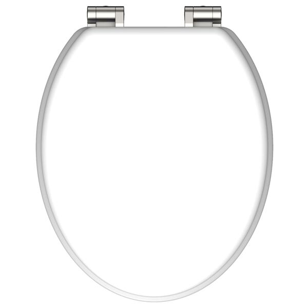 SCH&Uuml;TTE WC-Sitz mit Absenkautomatik SPIRIT WHITE Wei&szlig; Matt