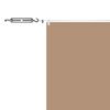 vidaXL Senkrechtmarkise Taupe 140x800 cm Oxford-Gewebe