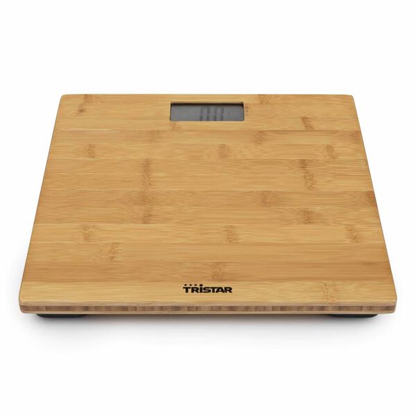 Tristar Personenwaage 180 kg Bambus