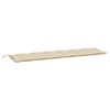 vidaXL Gartenbank-Auflage Beige 200x50x7 cm Oxford-Gewebe