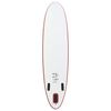 vidaXL Stand Up Paddle Surfboard SUP Aufblasbar Rot und Weiß