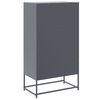 vidaXL Highboard Anthrazit 68,5x38,5x123,5 cm Stahl