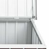 vidaXL Garten-Aufbewahrungsbox Braun 129 x 67 x 65 cm