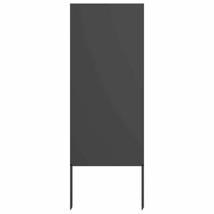 vidaXL Garten Sichtschutz-Leinwand Schwarz 50 x 140 cm