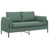 vidaXL 2-Sitzer Sofa Meergr&uuml;n 188 x 81 x 89 cm Samt