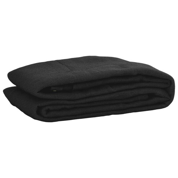 vidaXL Anh&auml;ngernetz HDPE 2x3 m Schwarz