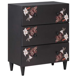 vidaXL Stauraumschr&auml;nke Mehrfarbig 60 x 33,5 x 75 cm Massivholz Mango