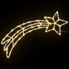 vidaXL Weihnachtsbeleuchtung Sternschnuppen-Silhouette 2 Stk. 50 LEDs