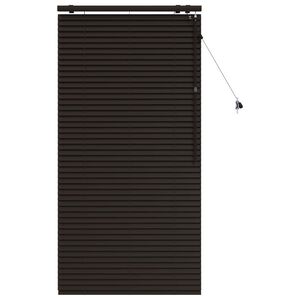 vidaXL Venezianische Jalousie Dunkelbraun 70 x 160 cm 35 mm