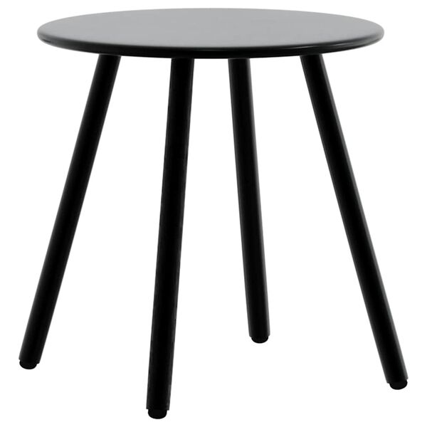 vidaXL Gartenstuhl-Set 3-tlg. Schwarz Poly Rattan