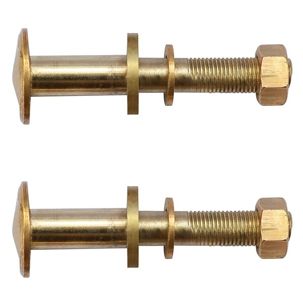 vidaXL Ersatzräder für Sonnenliege 2 Stk. Massivholz Teak