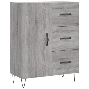 vidaXL Sideboard Grau Sonoma 69,5x34x90 cm Holzwerkstoff
