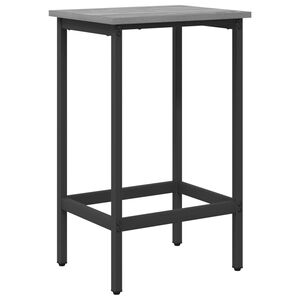 vidaXL Barhocker Grau Sonoma 40 x 32 x 64 cm Holzwerkstoff