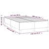 vidaXL Boxspringbettgestell Blau 120x200 cm Stoff