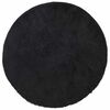 vidaXL Teppich Shaggy Hochflor NAVARRA Schwarz 240x240 cm Polyester