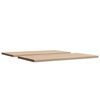 vidaXL Tischplatten 2 Stk. 90x45x2,5 cm Rechteckig Massivholz Kiefer