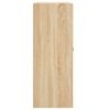 vidaXL Wandschrank Sonoma-Eiche 69,5x34x90 cm Holzwerkstoff